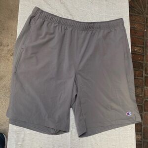 Champion Men's Athletic Gray Shorts